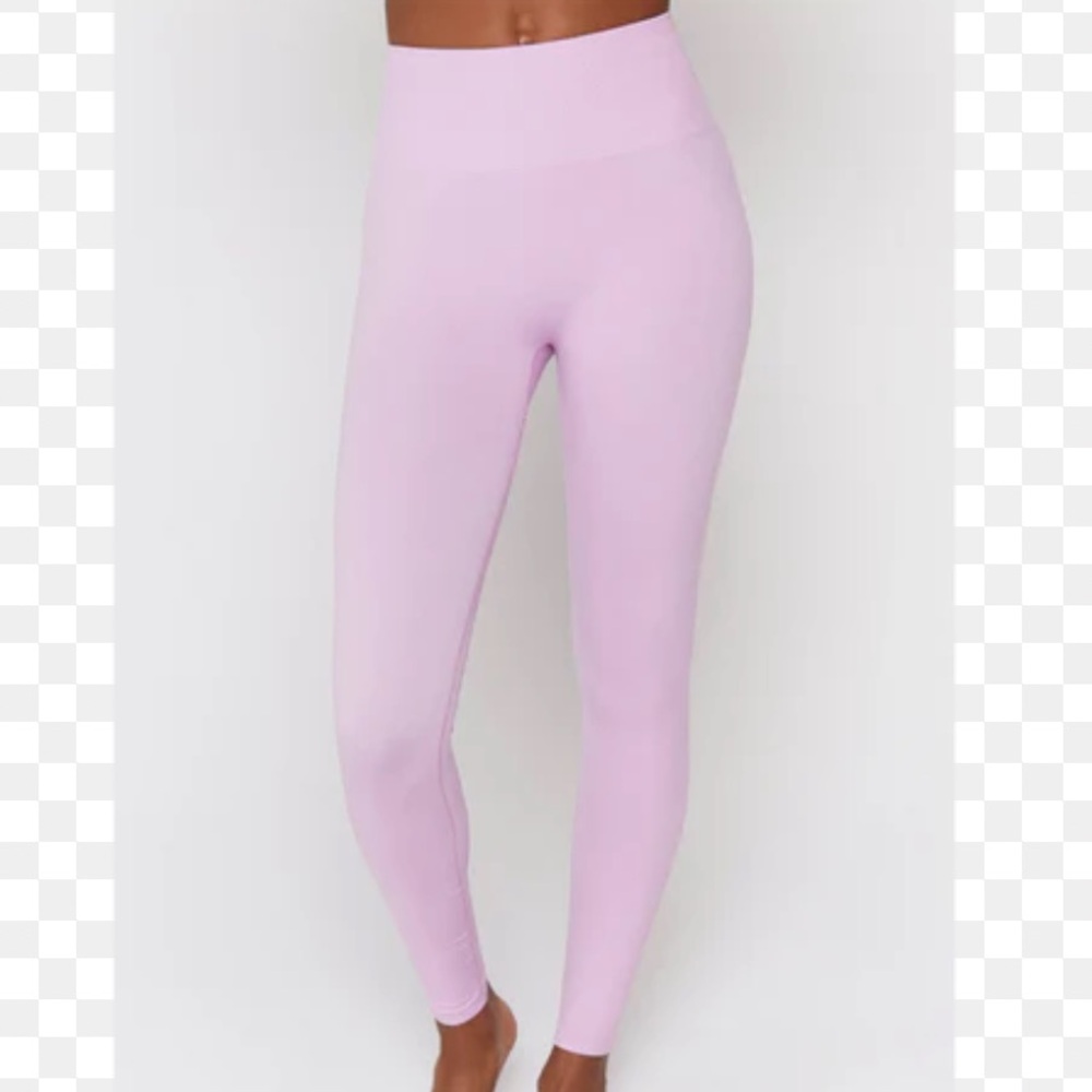 Spiritual Gangster Icon High Rise Sculpt Lilac Pink Leggings